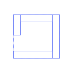 Layouts Pantries Walk In Open Wrap Around Vinyl Svg File, Free Vectors File